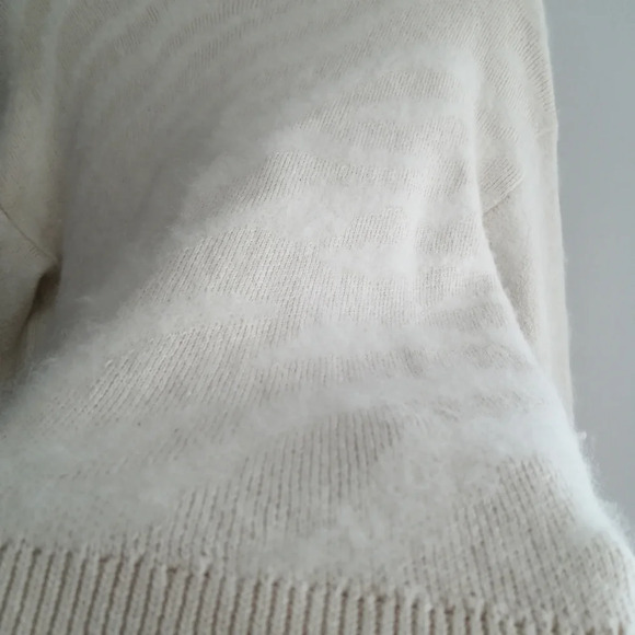 Everlane The Alpaca Tiger Jacquard Crewneck Sweater Wool Alpaca Blend Small - Picture 9 of 16